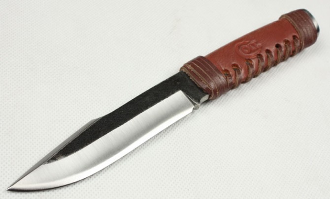 Hand-made knife -- Red Boy